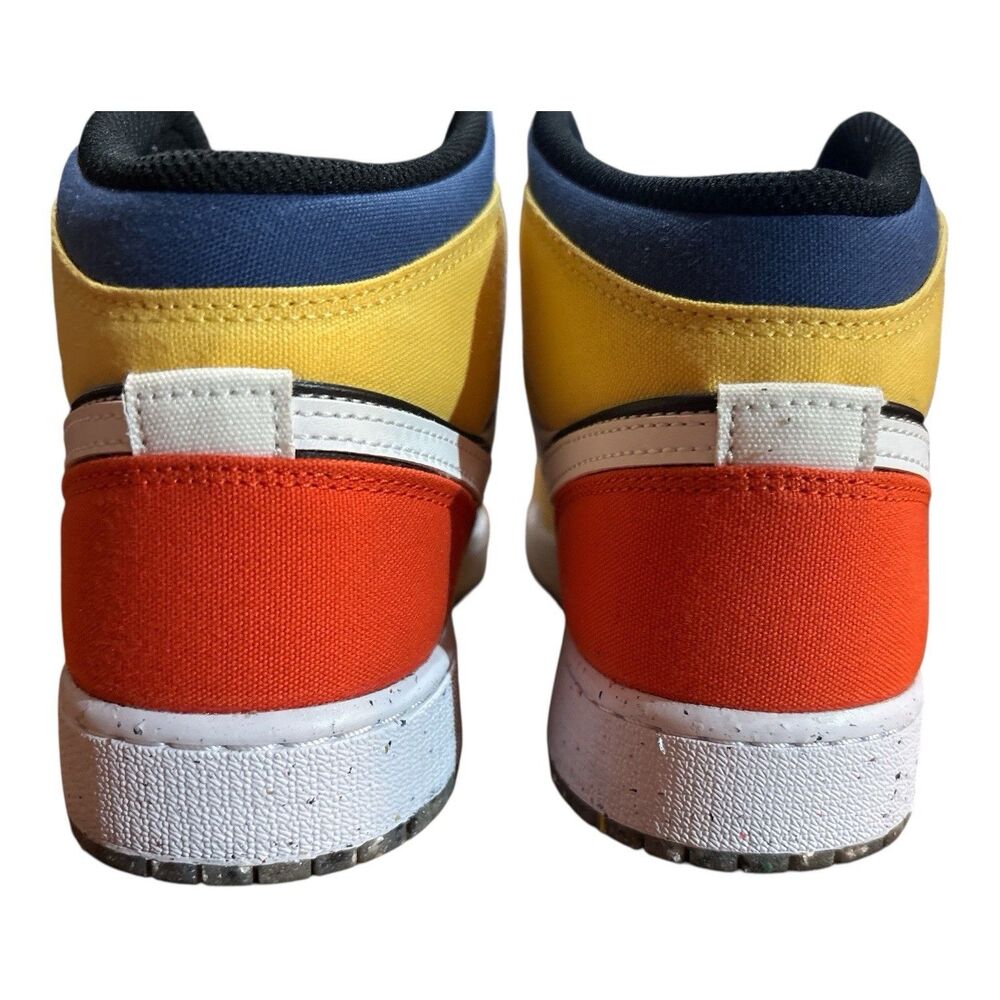 Nike Air Jordan Air Jordan 1 Mid SE GS Sneakers  DV1316-100 Size 7Y  Women’s 8.5 - Picture 14 of 16